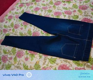 Dark Wash Denim Jeggings