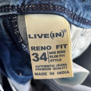 Reno Fit Blue Jeans (Men)