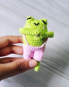 Froggy bag buddy- bagcharm