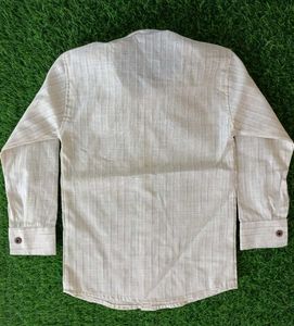 Boy&#39;s Striped Button-Down Shirt