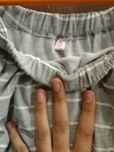 Striped Off-Shoulder Top