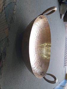 PURE BRASS KADHAI