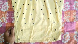 Yellow Polka Dot Top