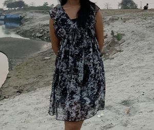 Floral Ruffle Dress