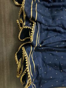 Navy Blue Sharara