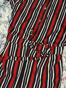Striped Shirt Dress
