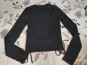 Black Long Sleeve Top