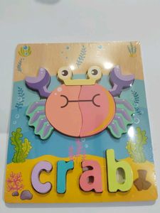 Crab Wooden Puzzle