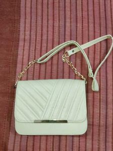 Chic White Crossbody Bag