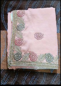 Baby Pink🩷Full Heavy Saree 😍😍 For Wedding