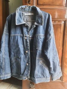 acid washed denim jacket