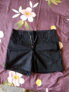 Women Black Shorts