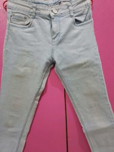 Light Wash Denim Jeans