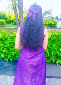 Purple Party Dress