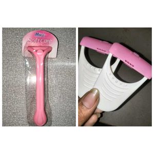 1Max Soft Care Razor And 2 Disposable