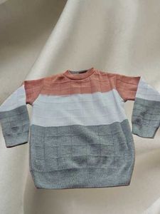 Color Block Knit Sweater