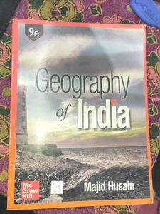 Geography of India - Majid Husain