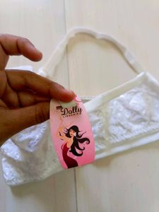 White Lace Bra