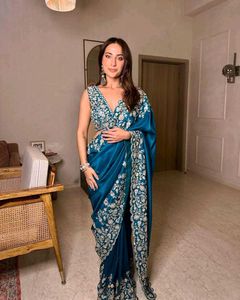 🆕️🆕️ Saree With Stitched Blouse