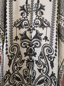 Elegant Printed kaftaan set