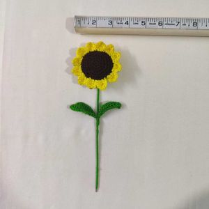 Handmade Crochet Sunflower
