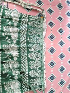 Boho Elephant Print Wrap Skirt