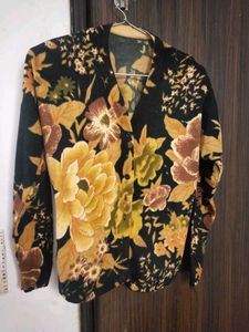 Autumn Flower Sweater
