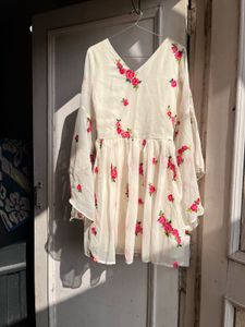 Floral Embroidered dress