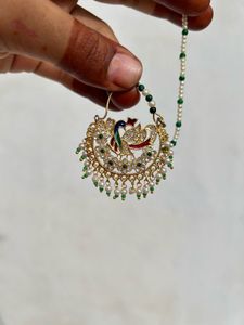 Gold Peacock Nath