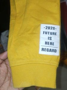 Yellow &#39;Respect&#39; Sweatshirt