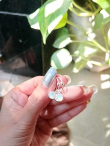 925 Silver Moonstone Drop Earrings