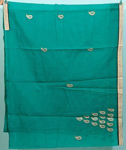 Khat Saree - Sea Green
