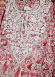 Elegant Pink Kurta Set