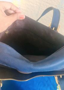Blue Handbag