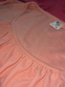 Pink Long Sleeve Crop Top