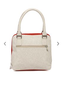 Baggit Red and beige hand bag