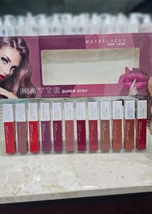 MAYBELUCKY SET OF 12 LIPSTICK TRAY