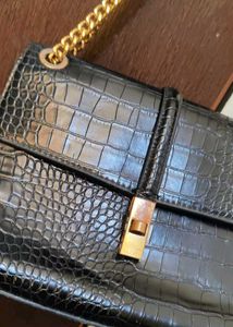 Mango Croc Sling Bag