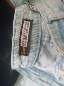 Light Blue Wide Leg Jeans