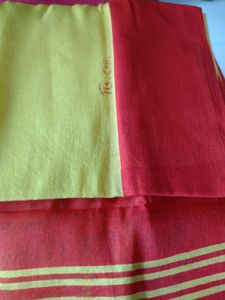 Red &amp; Yellow Saree For Women