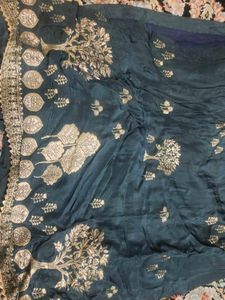 Clearance Sale✨Teal Embroidered Salwar Kameez