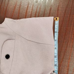 Beautiful Light Grey Lady&#39;s Top