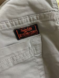 Grey Casual Pants