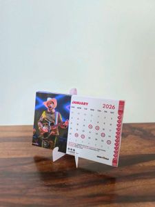 2026 Zubeen Garg Medium Desk Calendar