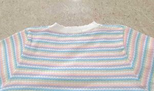 showoff horizontal stripped top