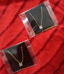 Elegant Crystal Pendant Necklace
