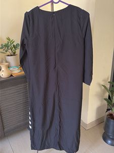 Chic Black &amp; White Striped Dress