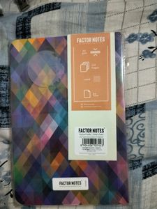Blue Factor Notes Notebook