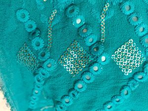 Pure Georgette Embroidered Cloth