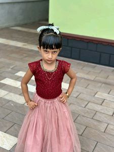 Top And Skirt For Girl.
